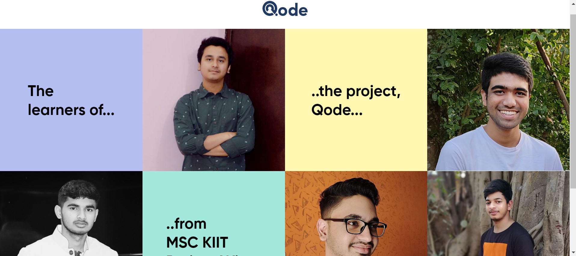 Intern Webpage